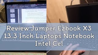 Review Jumper Ezbook X3 133 Inch Laptops Notebook Intel Celeron N3450 64Gb128Gb256Gb Ssd 4Gb 8G [upl. by Camey]