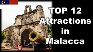 12 Best Places to Visit in Malacca Malaysia [upl. by Yerac3]