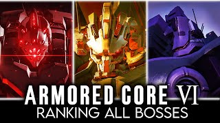 Ranking Every Boss In Armored Core 6 From Worst To Best [upl. by Vitkun]