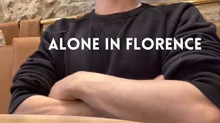 🇮🇹Episode 2 Florence Italy  Alone in Italy vlog  Firenze  effort  Tuscany steak  Commitment [upl. by Opiak]