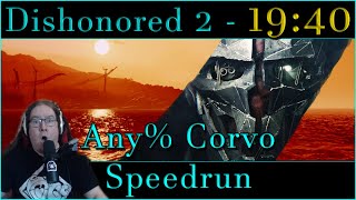 Dishonored 2  Any Speedrun in 1940 OLD WR [upl. by Dronski]