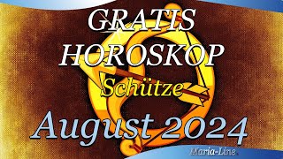 ❤️ Schütze Horoskop für August 2024 Liebe Beruf Gesundheit amp Spirituelles Monatshoroskop [upl. by Klement]