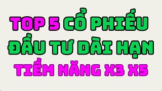 TOP 5 CỔ PHIẾU ĐẦU TƯ DÀI HẠN BẮT ĐẦU TỪ QUÝ 4 NĂM 2023 [upl. by Hector467]