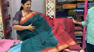 Pure Handloom Cottons  Dhaka  Pollachi  Kanchi saree handloom handloomsarees youtube [upl. by Alled]