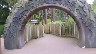 Rita queue line walkthrough Alton towers [upl. by Alleahcim]