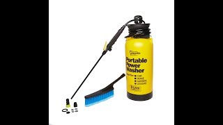 Is it crap Streetwize Portable Power pressure Washer 8L Touchless [upl. by Annayek]