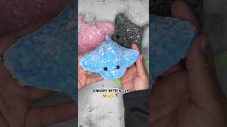 Stingrays youtubeshortsyoutubechannelgrowamigurumiplushieamigurumicrochetstingrayreels [upl. by Clymer]