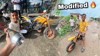 Zeeshan Ki Dirt Bike Ko Modify Karane Aagaya 😍 [upl. by Hourihan]