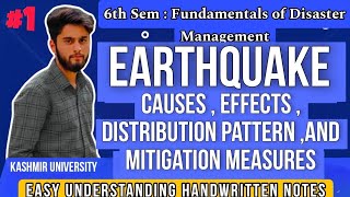 Earth quake causes effects distribution pattern and mitigation measures earthquakes effects [upl. by Peedsaj259]