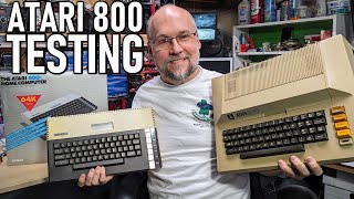 Testing three Atari 8bit computers [upl. by Pelagia]