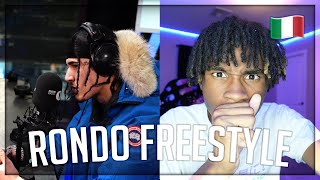 Rondodasosa  Tiffany Calver Freestyle REACTION  🇮🇹 [upl. by Nylirac]