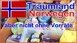 Mit dem Wohnmobil nach Norwegen aber nicht ohne ausreichend Proviant Vorräte Lebensmittel [upl. by Gaiser]