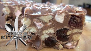 ROCKY ROAD Homemade  30 minutes  Nickos Kitchen [upl. by Ilene]