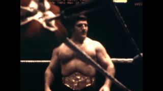 Vintage WWWF Wrestling Bruno Sammartino vs Nikolai Volkoff MSG 1974 [upl. by Nosauq842]