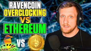 Ethereum vs Ravencoin Mining Overclock [upl. by Yerffe]