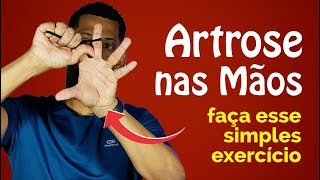 Artrose nas Mãos  Exercício simples de mobilidade articular  Conceito Mulligan [upl. by Harolda]