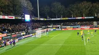 Feyenoord supporters away to RKC Waalwijk 07122024 [upl. by Eilerua433]