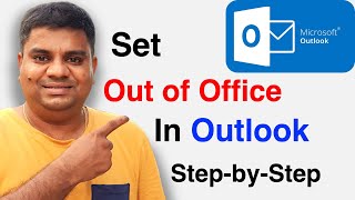 How To Set Out Of Office Message In Outlook 2022 [upl. by Edythe]