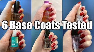 Best Drugstore Base Coat for prolonging manicures  2021 [upl. by Einnaj246]