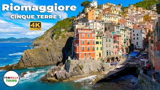 Riomaggiore Walking Tour  Cinque Terre  Prowalk Tours [upl. by Meraree797]