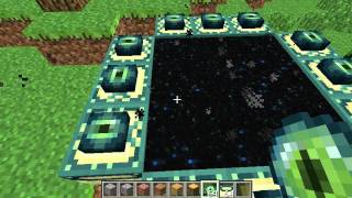 Minecraft How to make end portal [upl. by Sholem]