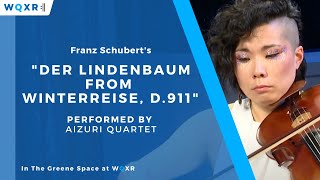 The Aizuri Quartet Perform quotDer Lindenbaum from Winterreise D 911quot by Franz Schubert [upl. by Atnicaj]