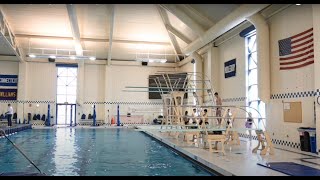 Middlebury College Diving vs Connecticut College 111822 [upl. by Riatsila]