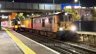 October 2024 Plain Line Pattern Recognition PLPR train at Poole amp Hamworthy  21102024 [upl. by Anissej]