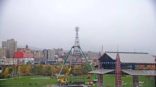 Bentleyville Tree Topping Timelapse 10122019 [upl. by Mittel849]