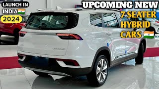 Upcoming 7 Seater Cars With Hybrid Option Launch in India 2024  Features Launch Date  7 Seater [upl. by Gyasi]