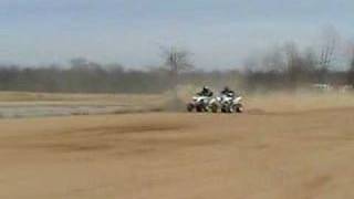 LTR450 vs Raptor 700r [upl. by Milli427]