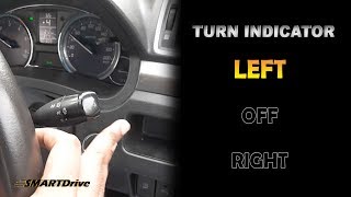 HOW TO USE TURN INDICATORS  LIGHTING CONTROL LEVER iNTRODUCTION  SMARTDrive [upl. by Lirbaj]