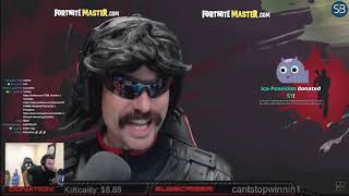 Hamlinz Reacts To Dellor Dr Disrespect and LosPollosTv Fortnite Rage Compilation [upl. by Enneire660]