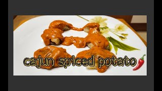 CAJUN SPICED POTATO RECIPE  DDs KITCHEN [upl. by Mannos]