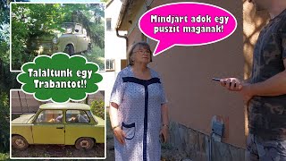 Turbó változat  Ingyen raktuk rendbe Éva néni kertjét  egy Trabant is előkerült [upl. by Pedaiah160]