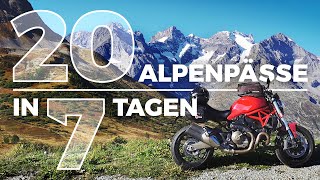 Welche Alpenpässe lohnen sich eigentlich  Motorradtrip durch die Westalpen [upl. by Winton]