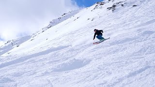 Skifahren lernen auf hügeligenbuckligen Pisten für Einsteiger [upl. by Tasia]