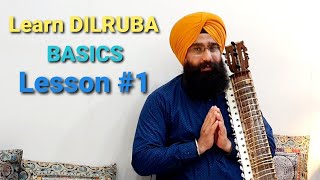 Learn Dilruba Lesson 01  Basics 1 Beginner Level  Alankaar [upl. by Pinebrook]