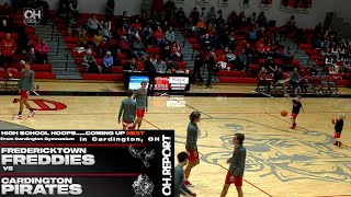 Fredericktown at CardingtonLincoln Boys High School Basketball [upl. by Sonahpets578]