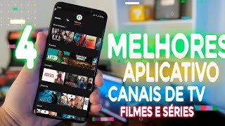 Os 4 melhores APPS de FILMES SÉRIES e TV mais TOPS JULHO 2024 [upl. by Ecissej482]