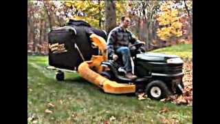 Cyclone Rake Tow Behind Leaf Vacuum [upl. by Nolubez410]