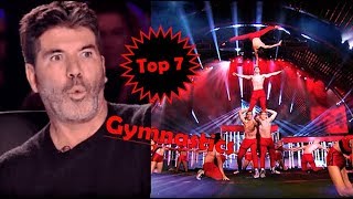 Top 7 best gymnastics auditions on got talent global [upl. by Ihcur]