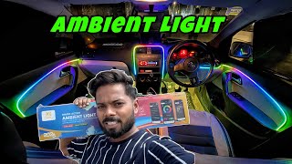 Cardi Ambient Light K4  Installation Process For All Cars [upl. by Bensen]