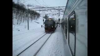 Malmbanan from Kiruna to Narvik  February 2012 [upl. by Mirisola]