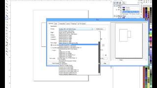 Configure CorelDRAW for the Ricoh SG 7100DN [upl. by Koralle]