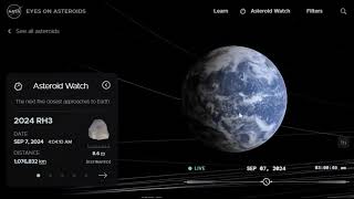 Live Asteroid monitoring via NASAs Eyes on Asteroids [upl. by Anomor]