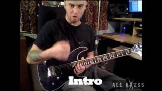 DevilDriver quotI Could Care Lessquot Guitar Lesson [upl. by Ieso]