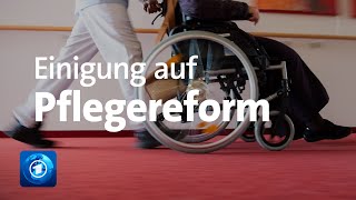 Pflegereform Regierung einigt sich [upl. by Silberman]