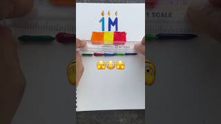 Happy Birthday 🫣🎂🥳 Drawingdayss shorts cake diy ytshorts drawing [upl. by Odlavu44]