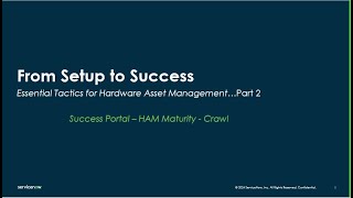 Hardware Asset Management  From Setup to Success  Part 2 [upl. by Ternan]